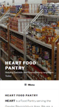 Mobile Screenshot of heartfoodpantry.org